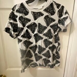 Star Wars Black and White Graphic T-Shirt